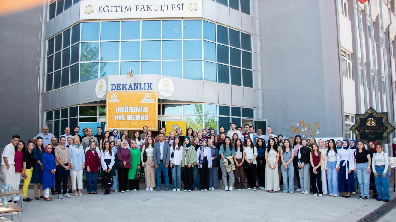 Eğitim Fakültesinde Hoş Geldiniz etkinliği başladı